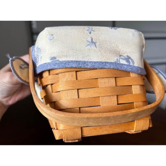 Longaberger Seashell beach basket combo - Picture 7 of 8